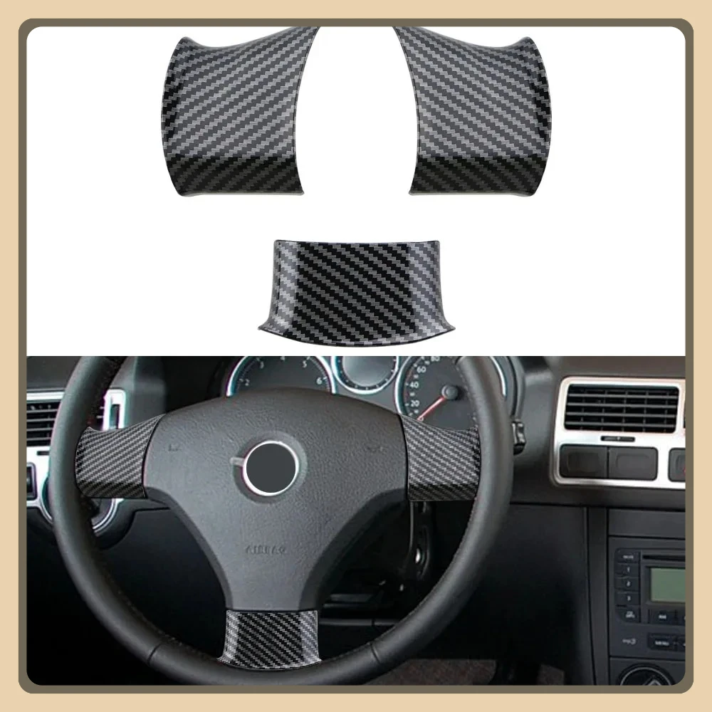 

For Volkswagen VW Golf 4 MK4 1999-2003 Car Steering Wheel Sticker Cover Sequin Trim Steering Wheel Sequin Patch