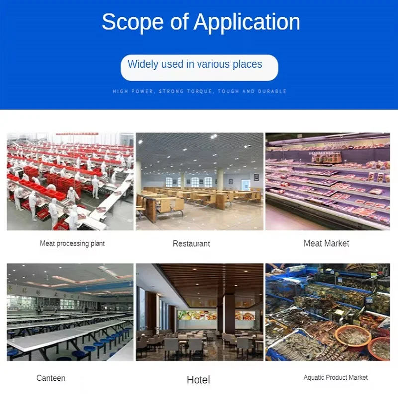 

Low Price Heavy Duty Big Powerful Electric Meat Grinder Machine Home Sausage Grinder Stainless Steel Meat Mincer