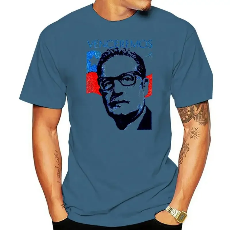 Salvador Allende Socialist Communist Socialista Comunista T Shirt tshirt  harajuku  graphic t shirts  streetwear  men clothing