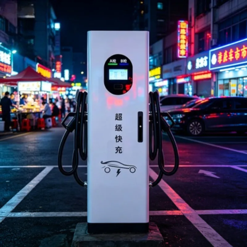 30kW 40kW 50kW DC Fast Charger Wall Mounted CCS2 Electric Vehicle Charging Station OCPP RFID App for Small Business