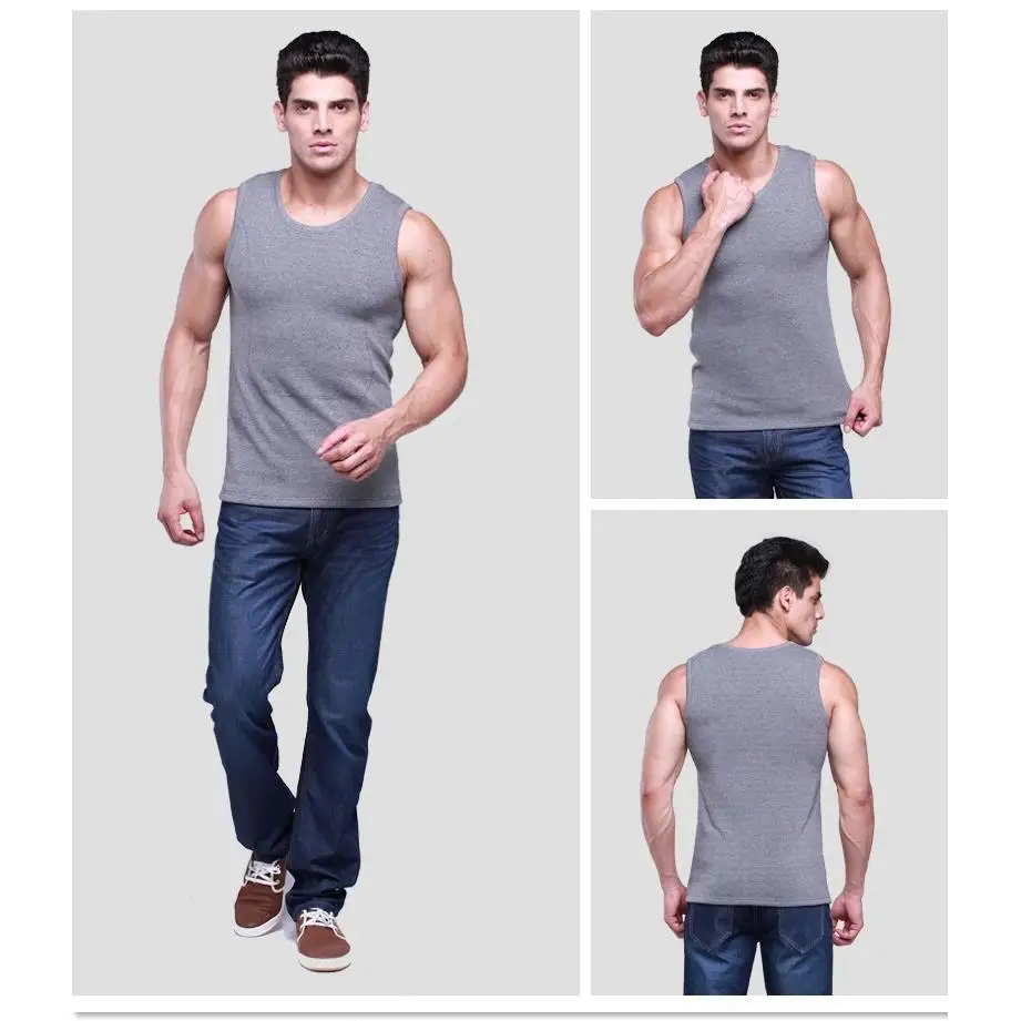 

Men's Svel Tank Tops under irt Sportswear for Gym Workout Fitn Casual Loose Comfortable Breathable Tees