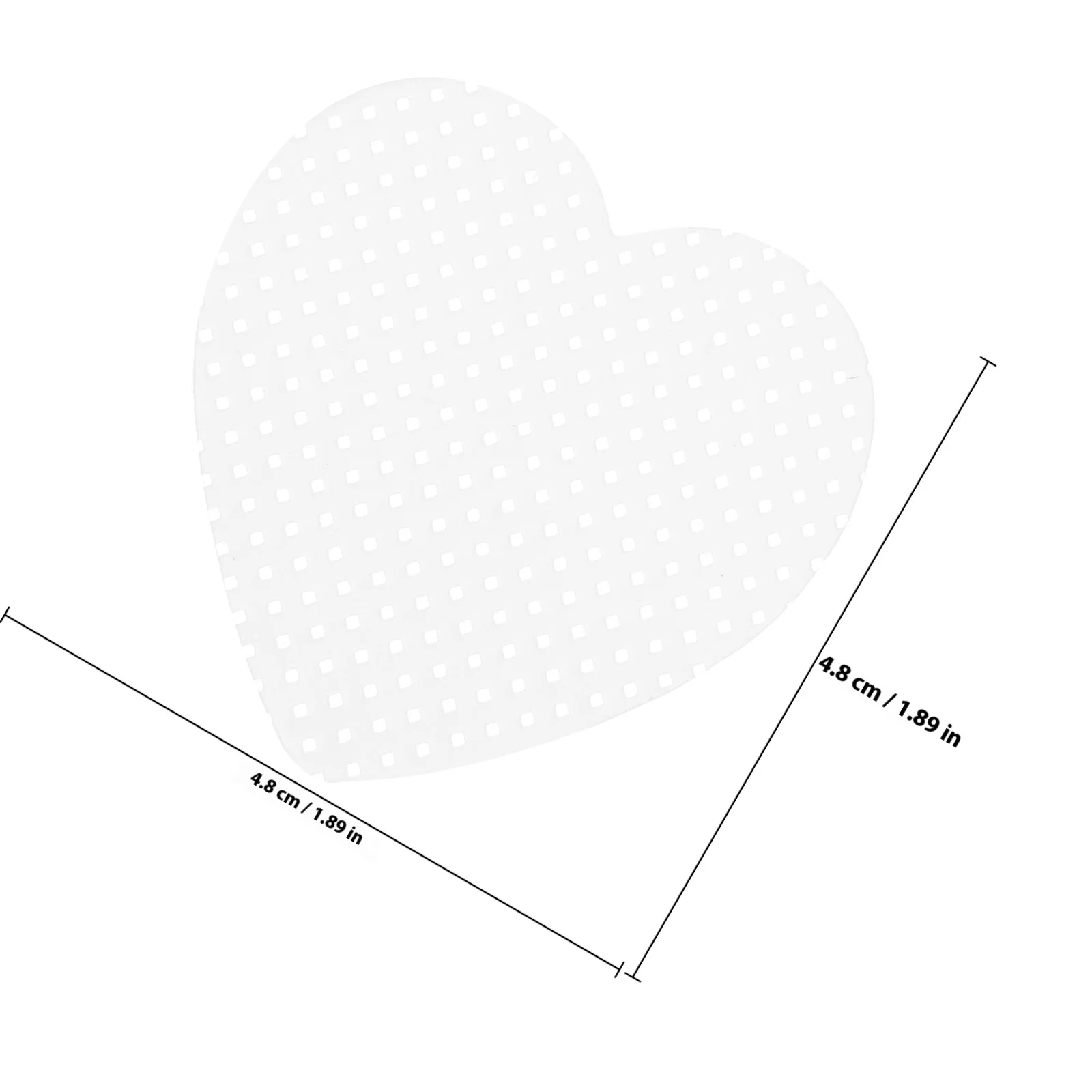 Tampons dissolvant de vernis à ongles, lingettes en coton en forme de cœur pour Gel acrylique, poudre de trempage, taille de voyage, outils de maquillage pour manucure