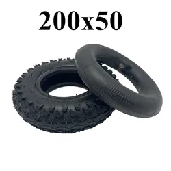 8 Inch 200x50 Tire for Razor Electric Scooter Refitting Accessories Antiskid Pneumatic Off-road Tyre