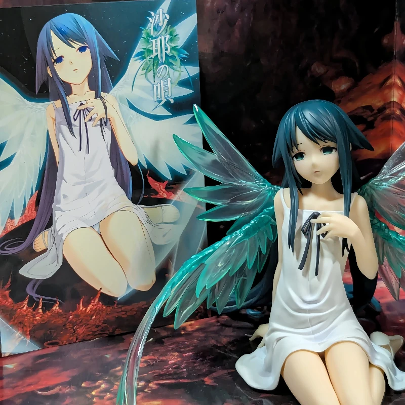 

16cm Saya No Uta Gk Figure Full Painted Anime Beautiful Girl Statue Desk Decor Car Ornament Collectible Gift For Anime Fans