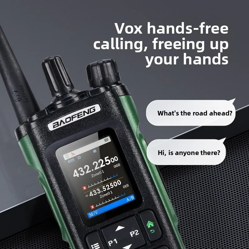 

2025 10W High-power Analog Walkie-talkie UV-32 Type-C Charging Walkie-talkie One-click Frequency Matching
