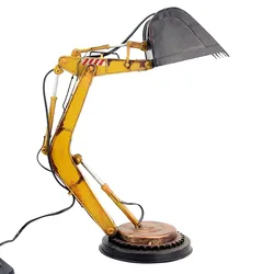 Digger Desk Lamp Unique Table Lamp, LED Night Light, Kids Sleep Accompany Night Light For Bedroom Office Desktop Lamp