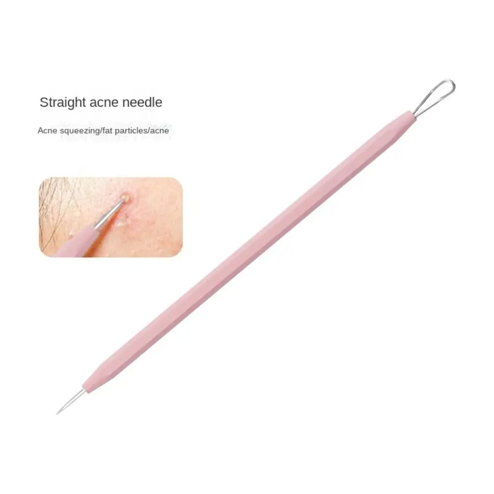 مشبك الرؤوس السوداء للبثور الخلوية فائق الدقة، أداة إزالة إبر حب الشباب الموفرة للجهد، سهلة الاستخدام وخفيفة الوزن