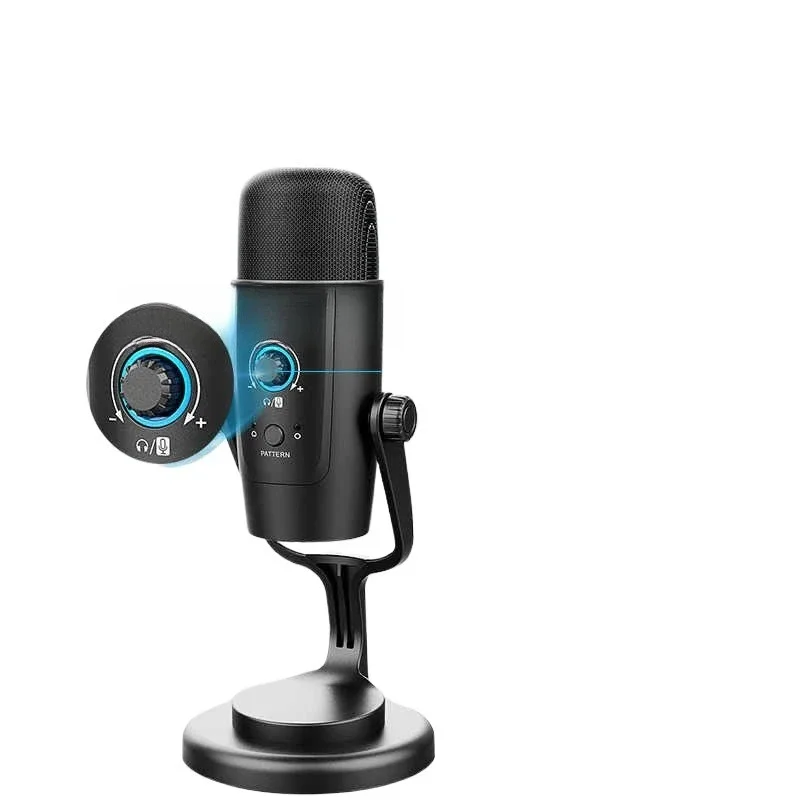 

Microphone built-in sound card USB interface live recording, professional radio noise reduction microphone