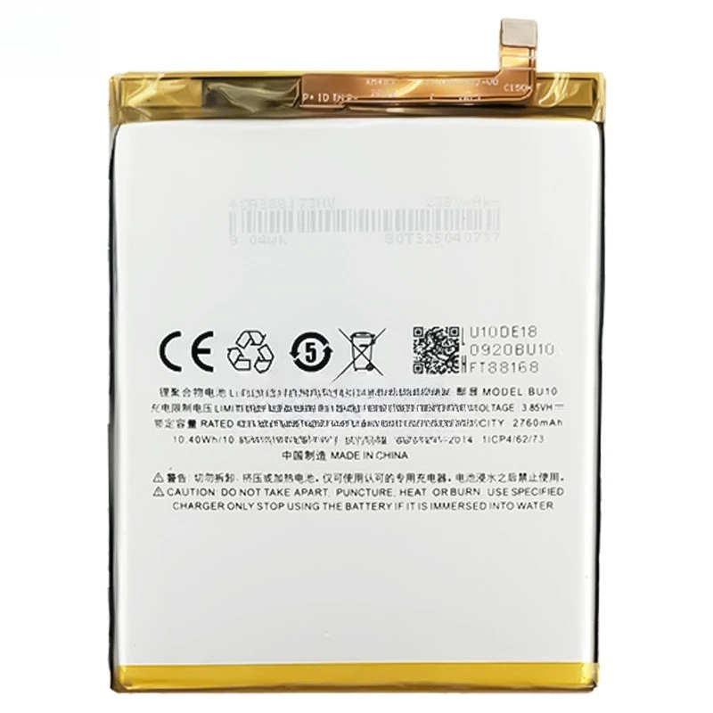 for Meizu U10  BU10 Mobile Phone with Built-in Durable Large Capacity 2760mah Battery