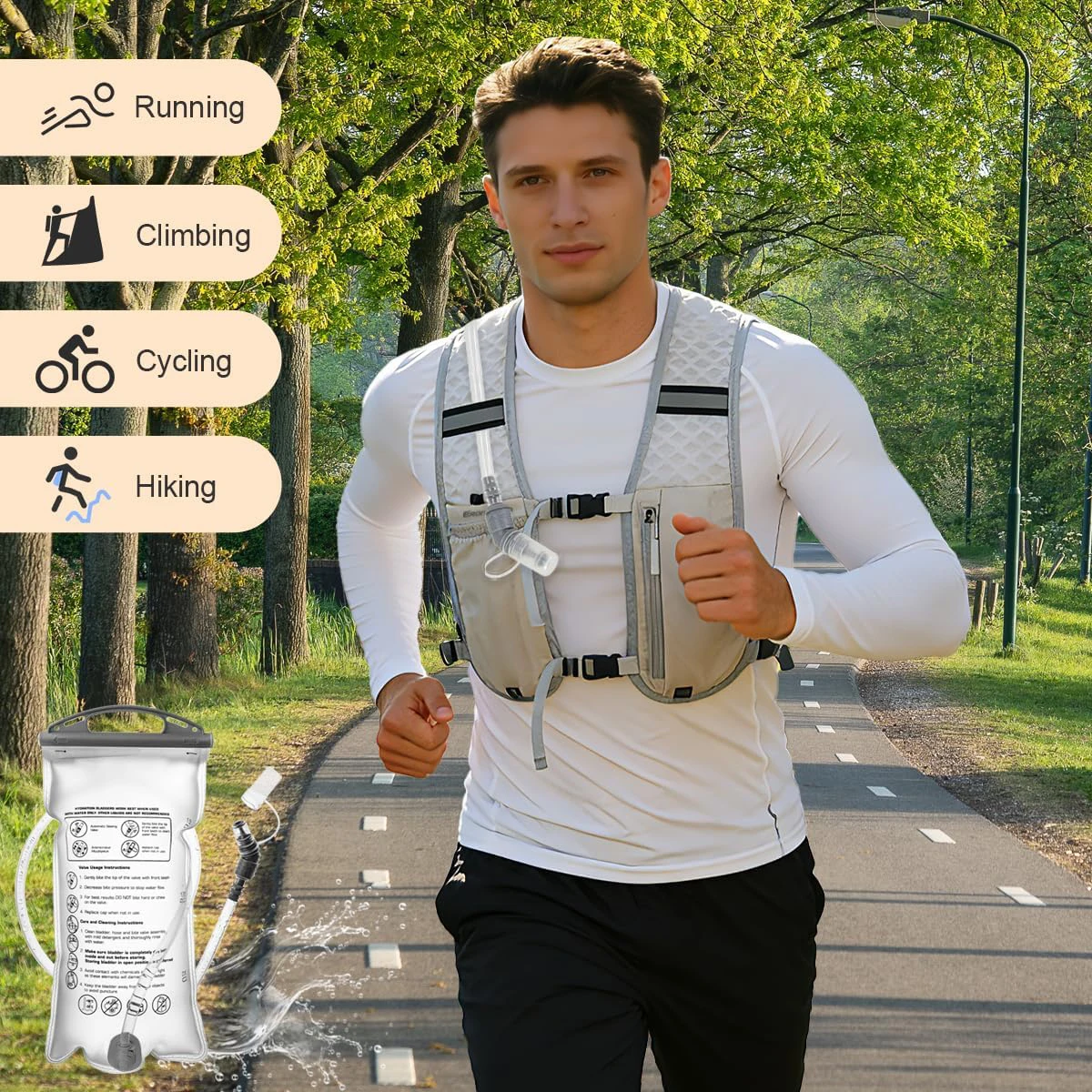 Laufweste mit Wasserflaschenha – Women'S Best Bags For Work Bewertung und Preis