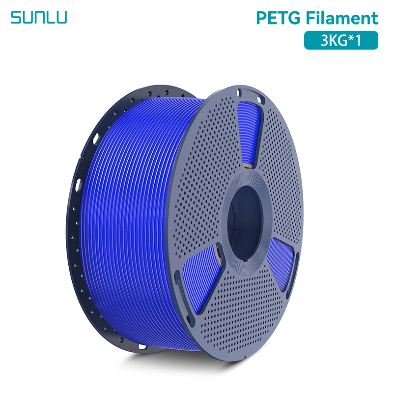 SUNLU 3KG 3D PLA/PETG/PLA PLUS Filament 1.75mm 3KG/Roll 3D Printer Netjes Wond 3D Filament voor 3D Printer & 3D Pen