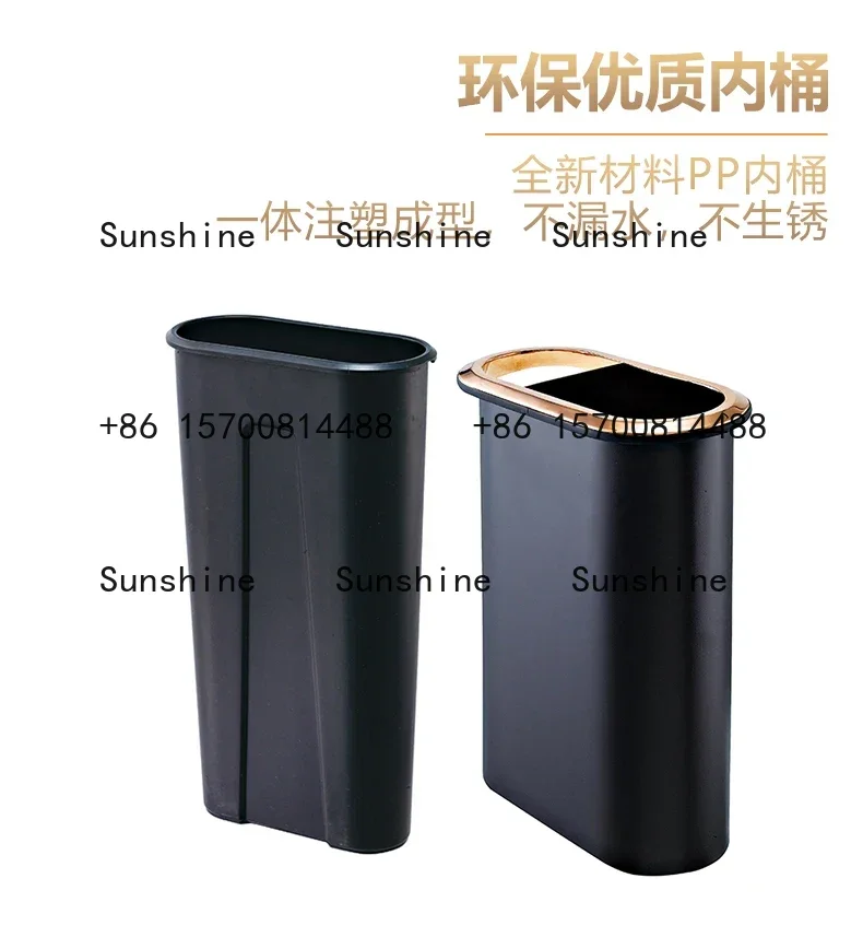 سلة المهملات في الفندق، لردهة المصعد التجاري العمودي، ممر المدخل، الممر، أرضية، منفضة سجائر خفيفة فاخرة