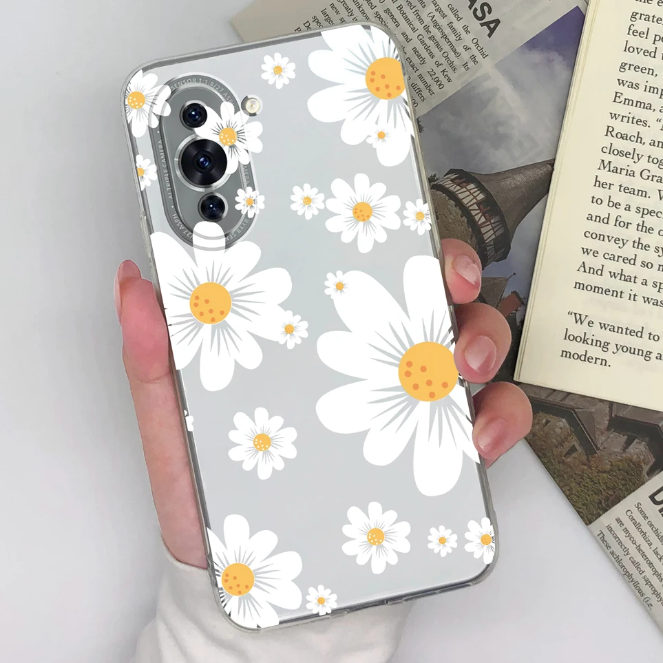Popularne etui dla Huawei nova 10 SE 10 10 Pro Cow Print Coque silikonowe miękkie TPU odporne na wstrząsy Funda dla nova10 10 + 10SE zderzak
