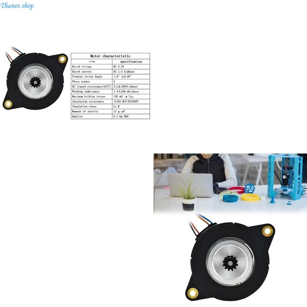

Professional Stepper Motor Smooth Printing Hotend Extruder 12 Tooth Gear X37A