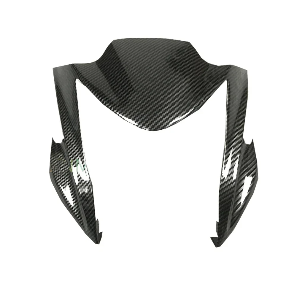 Motorcycle Front Head Upper Nose Fairing Headlight Cover Cowl For kawasaki ER6N 2012 13 2014 2015 2016 ER 6N Accessories Carbon