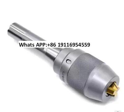 Uchwyt wiertarski samozaciskowy jednoczęściowy R8APU13 APU16 calowy metryczny, standardowy, biała obudowa złote pazury