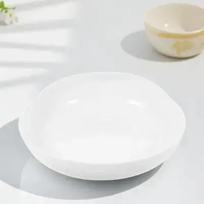 

Силиконовая обеденная тарелка для пожилых людей: легкая, с нескользящим основанием на присоске, для самостоятельного кормления, защита от рассыпания еды