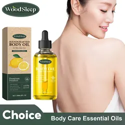 Lemon Essence Oil For Body Moisturizing Firm Skin Smooth Balance Water Oil Improve Dryness Spa Massage Pores Shrink Brighten