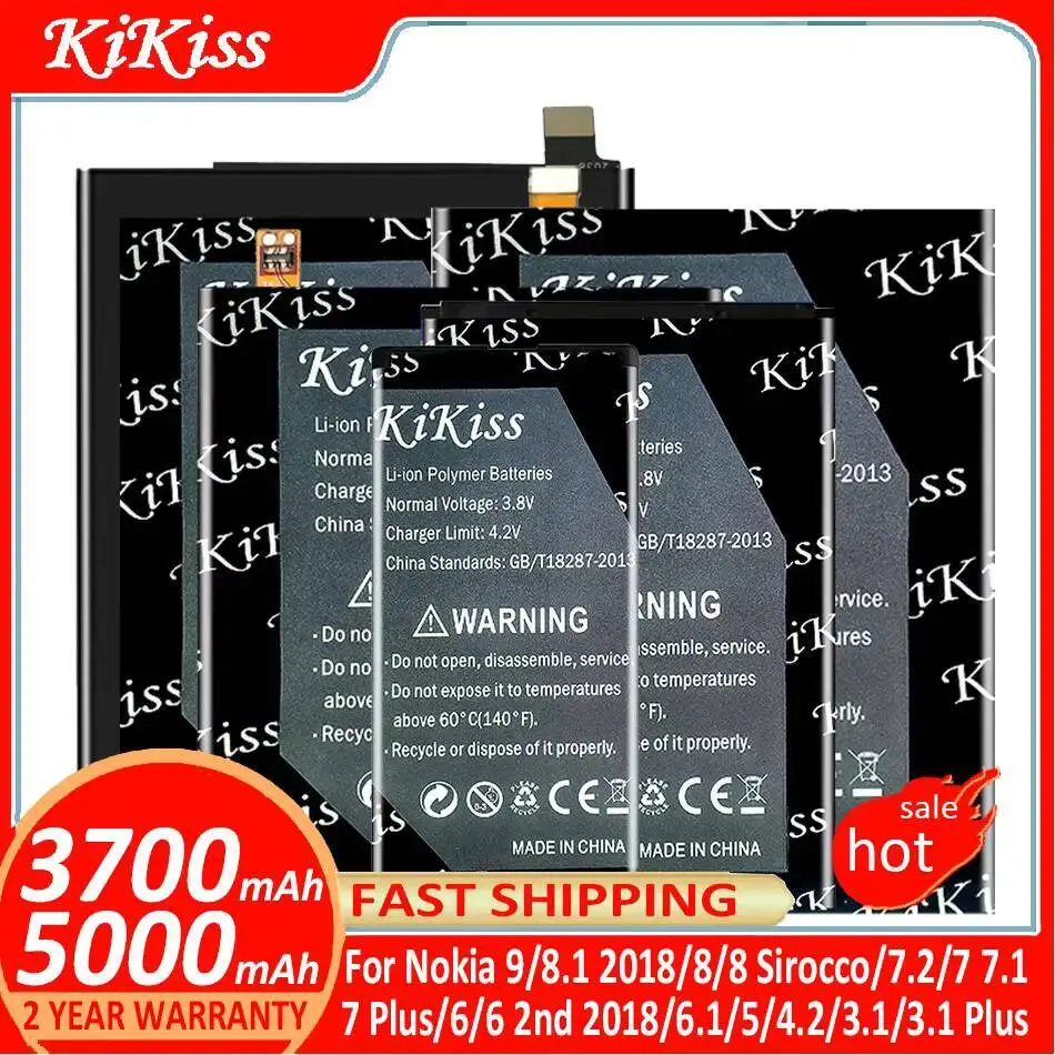 

HE328 LC-620 HE347 HE317 HE316 HE335 HE344 HE345 HE353 HE321 HE336 WT330 Battery For Nokia 9 8.1 8 7.2 7 7.1 6 5 4.2 Plus 2018