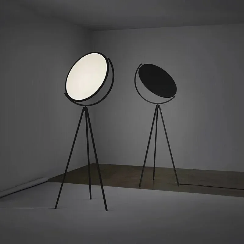 

Tripod Moon Led Floor Lamp for Living Study Room Sofa Side Standing Lights Bedroom Beside Lamps Indoor Lighting Fixtures