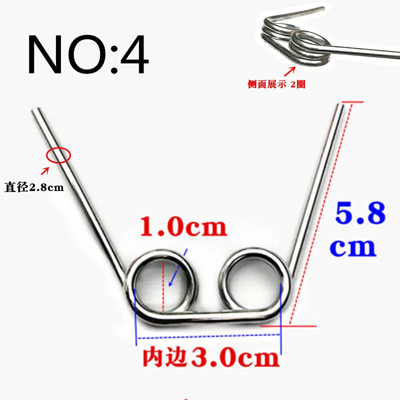 21 Sizes Children\'s Scooter Pulley Spring Scooter Steel Wire Repair Torsion Springs