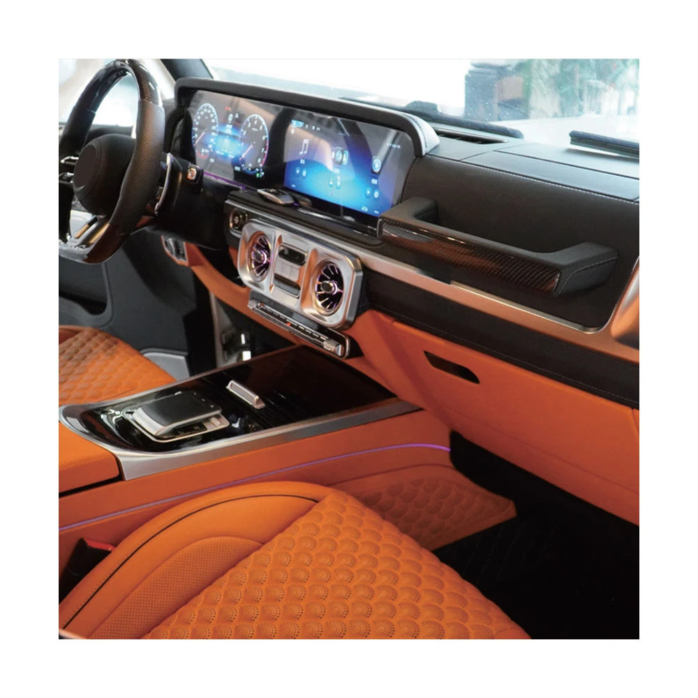 Complete Interior Retrofit Kit for G Class W463 W464 Dashboard Door Panel Center Console Assembly