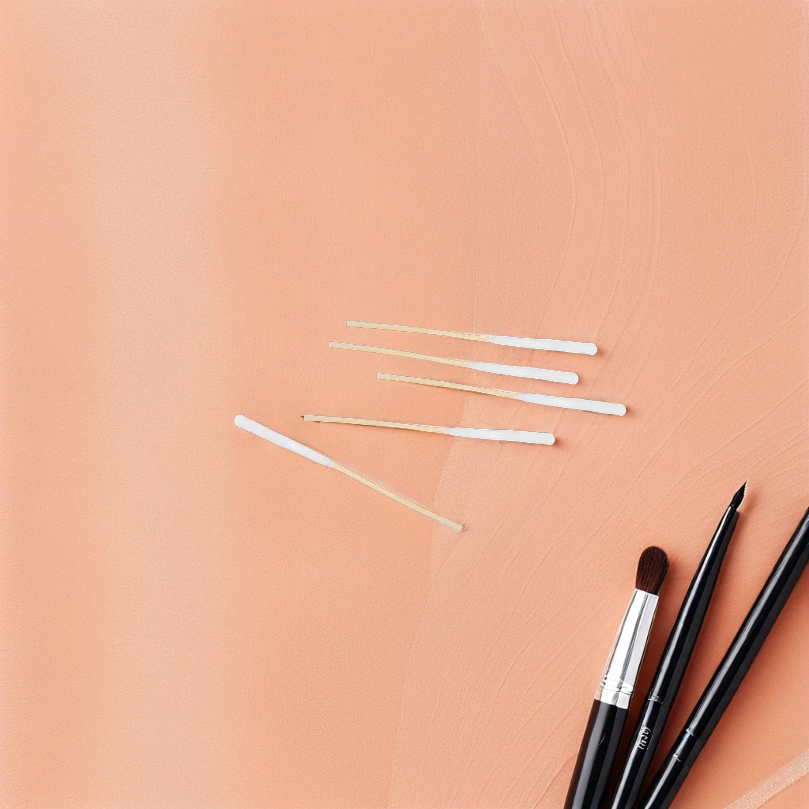 

10Packs Face Cotton Swabs Precision Tip Wooden Sticks Disposable Makeup Remover Applicator for Nail Polish Microblading Supplies
