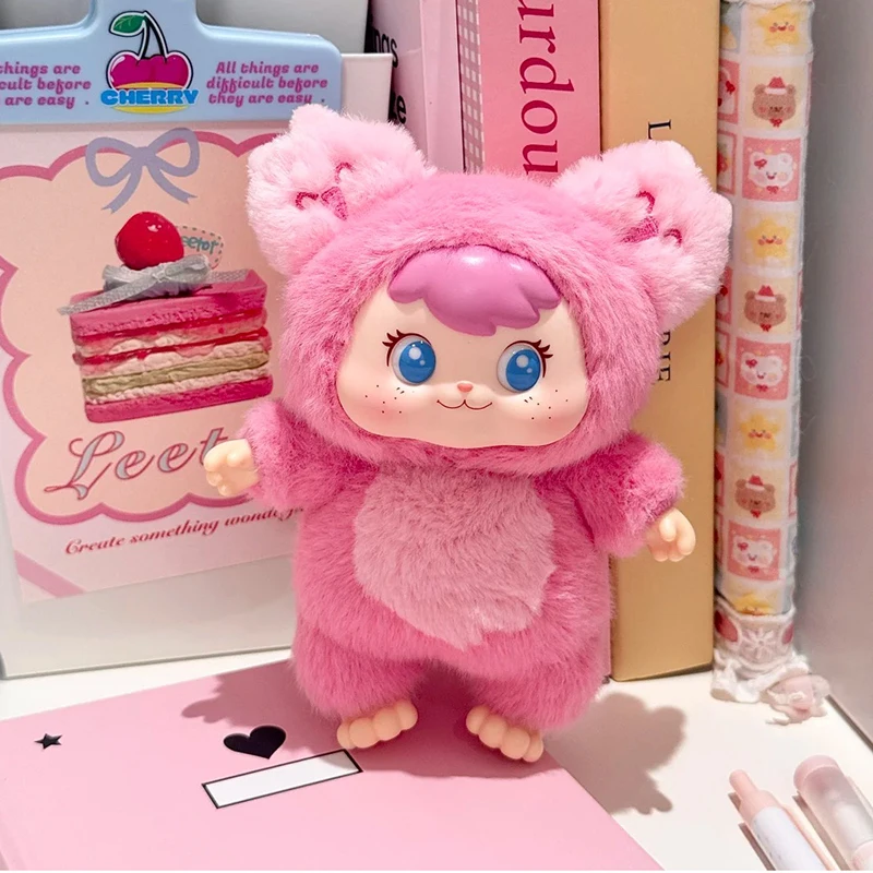 Echte Ajioo Plant Spirit Series Blind Box Anime Doll Mystery Box Cute Sheep Action Figure Surprise Bag Hanger Toy Gifts