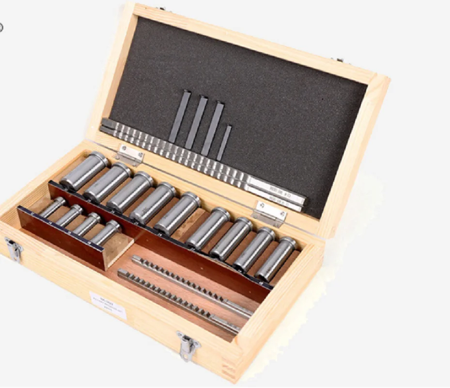 NEW 18pcs HSS Metric Keyway Broach Set 4mm 5mm 6mm 8mm Broaches 12-28 Cutting Broaching Bushings Keyway Tool CNC Kit 0 sold