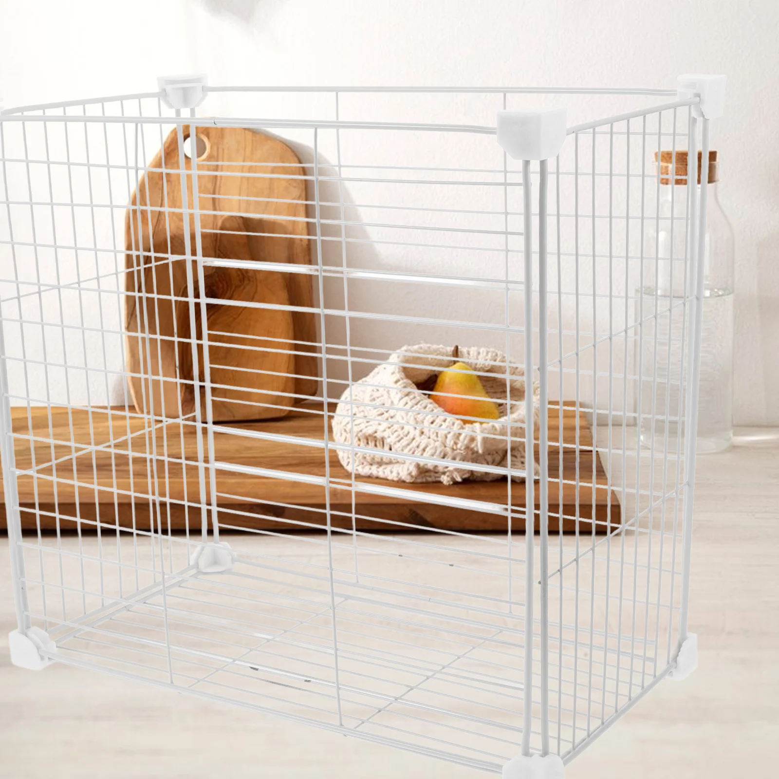 

Freezer Divider Baskets Breathable Mesh Easy Clean Refrigerator OrganizerBins Pantry Wire Storage Kitchen Accessories