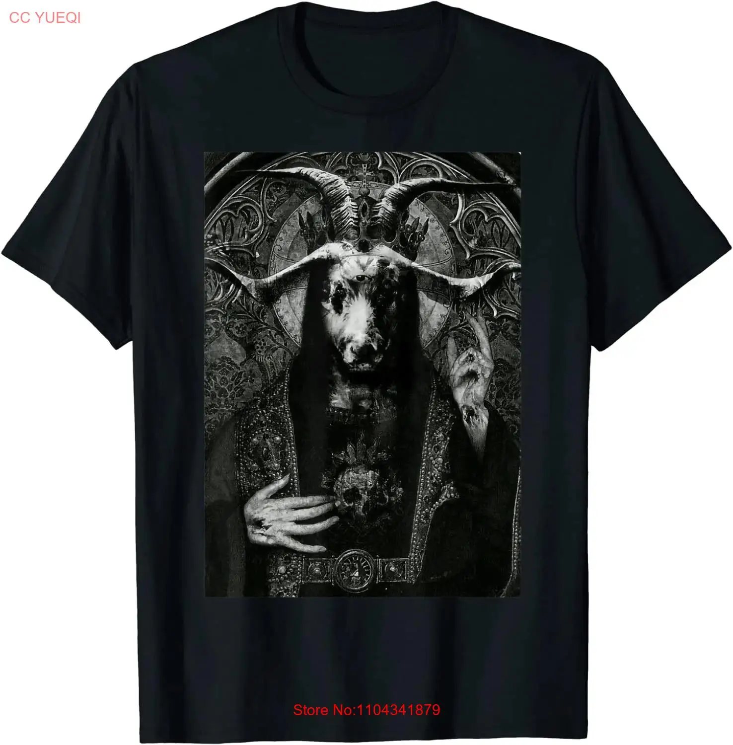 Occult Gothic Dark Satanic Unholy Witchcraft Grunge Emo Goth T Shirt Size S-5XL