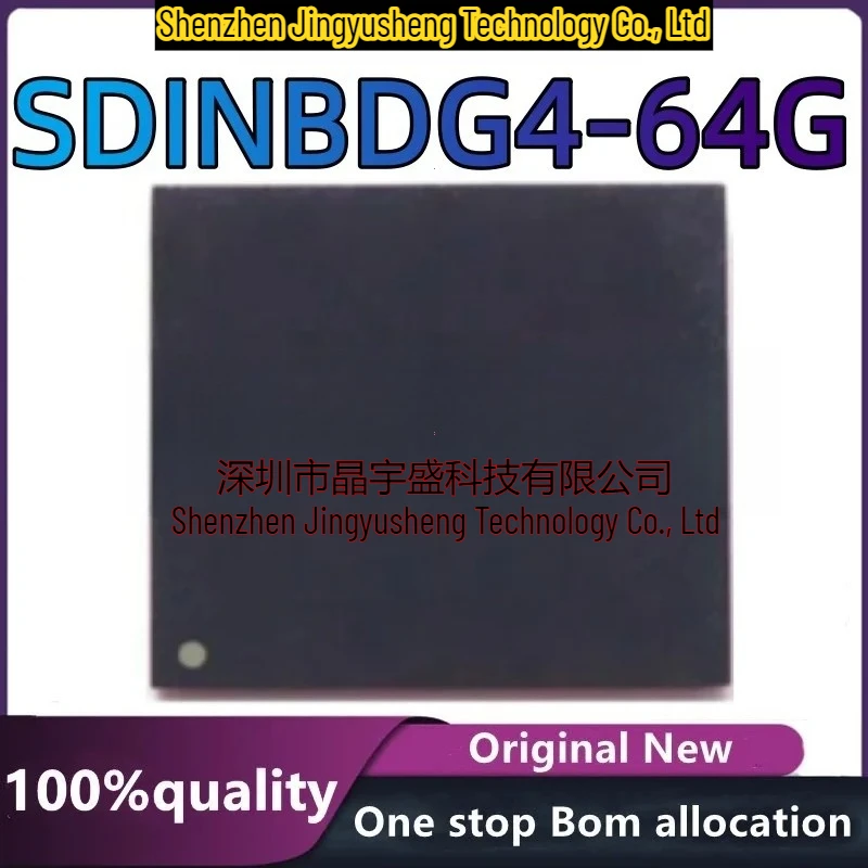 

New Original SDINBDG4-64G BGA153 EMMC 5.1 64GB Electronic Components