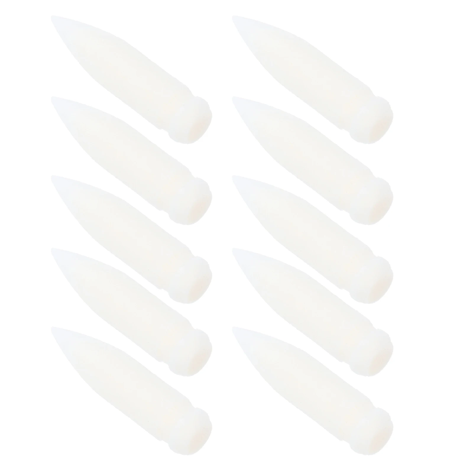 

20pcs Mark Pen Replacement Tips For Paint Pens Dip Nibs Refillable Drawing Tools Nylon Durable Soft Wear Resistant Easy Replace