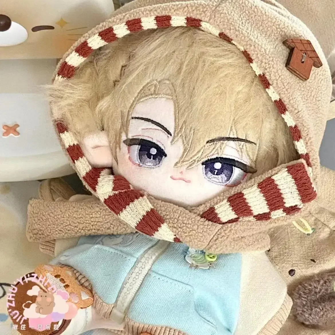 Vtuber Luca Kaneshiro Aankleden Katoenen Pop Cartoon Kerstcadeau Speelgoed voor Kinderen Volwassenen Anime Perifere Collectibles Pluche Puppets