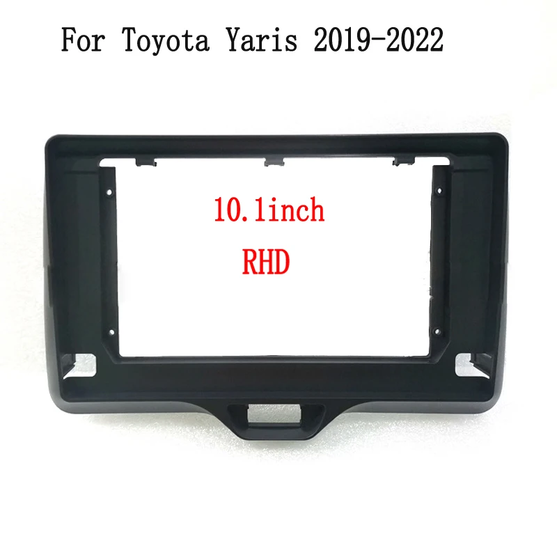 

10.1 inch 2Din Car Stereo Radio DVD Panel Mount Fascia Kit for Toyota yaris vios 2020 - 2022 Refitting Frame Dashboard