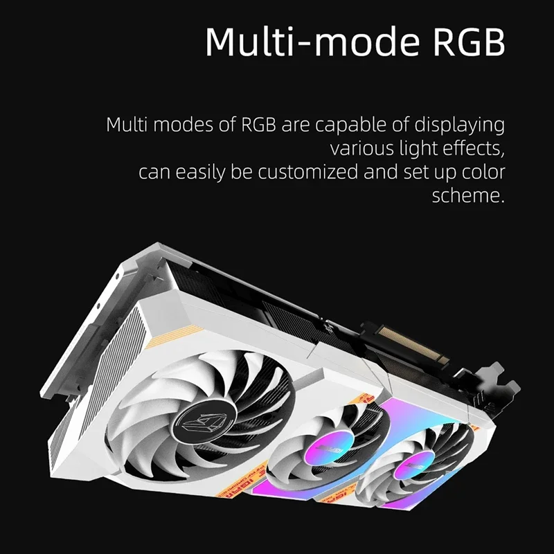 

COLORFUL Igame RTX 3060 Ti Ultra W OC Graphics Card 8GB GDDR6 256 Bit 8Nm 14Gbps 1410Mhz 1665Mhz 3DP+HD Video Card