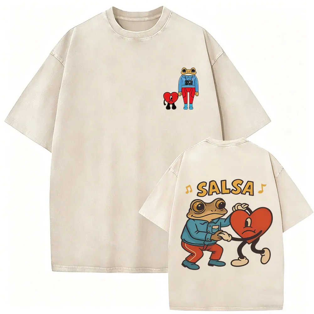 

Rapper Bad Bunny Un Verano Sin Ti and Debi Tirar Mas Fotos DTMF Graphic T-shirts Men's Women Hip Hop Fashion T Shirts Streetwear