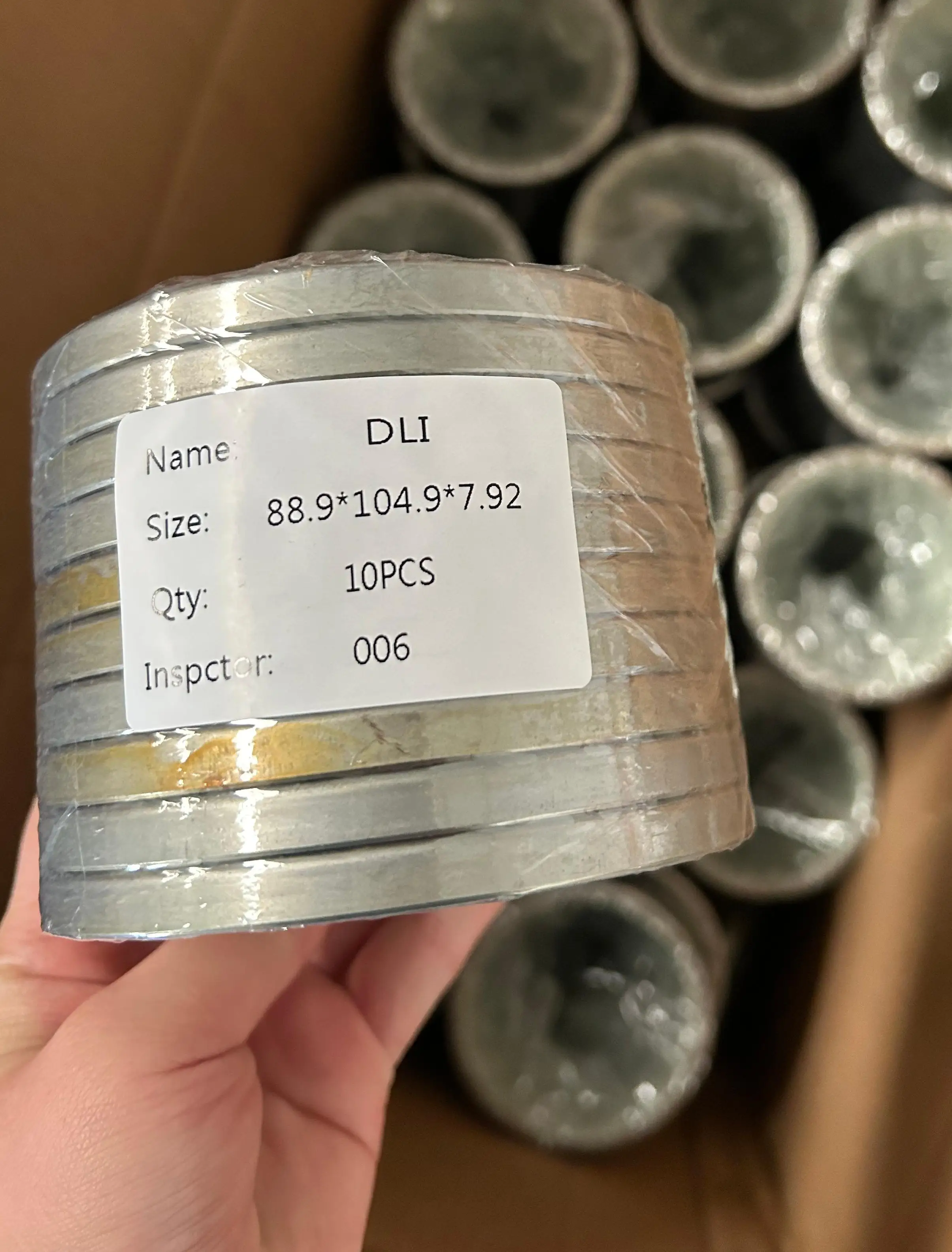 ซีลที่ปัดน้ำฝนกันฝุ่น DLI 65 ~ 70 × 80 ~ 90 × 4 ~ 10 PX ปรับแต่งซีลน้ำมันความแข็งสูงทนทานยางกันฝุ่นตัวอย่างฟรี