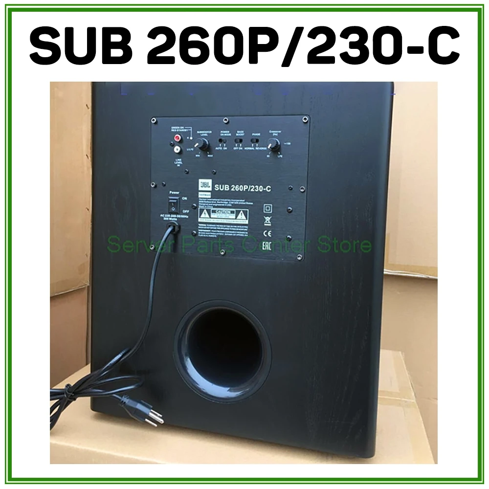 For JBL 12-inch Active Overweight Subwoofer Professional Cinema HiFi Subwoofer Sound SUB 260P/230-C