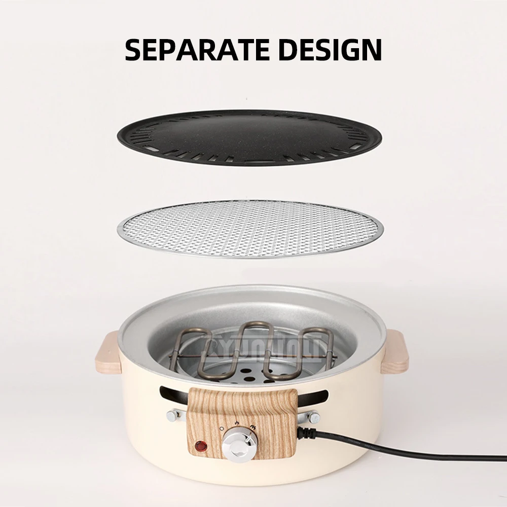 Charcoal BBQ Stove  Brewing Tea Around the FireOutdoor Portable Barbecue Grill Small Tea Cooker KH-5