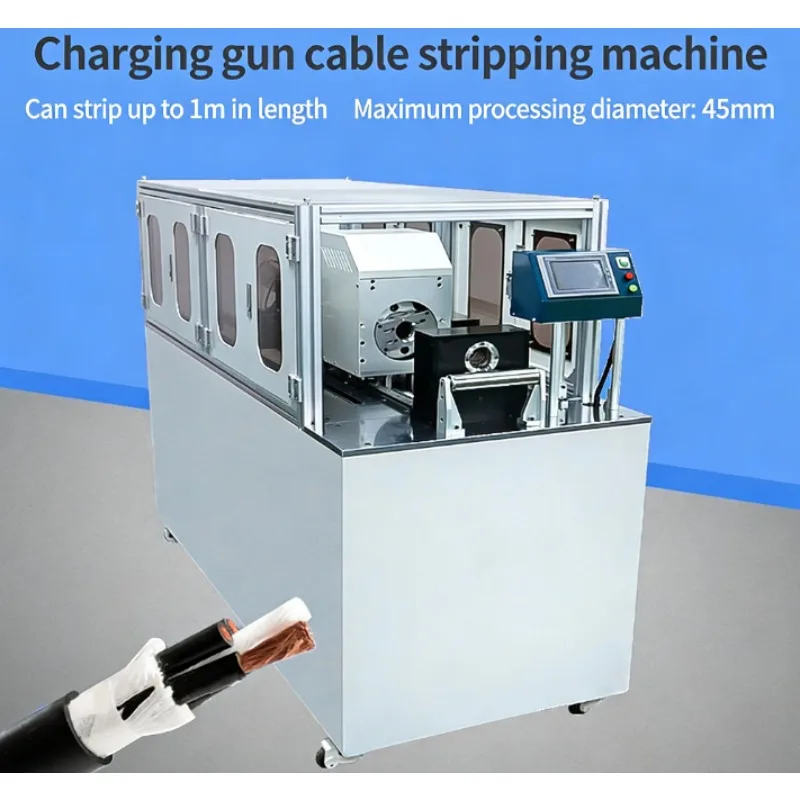 Factory Direct 2026 New Energy Charging Gun 1m Cables Stripper Equipment High Voltage Cable Extra Thick Coaxial Wire Stripping M