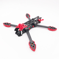 Mark4 5 inch Frame Kit Carbon Fiber RC Drone Freestyle FPV Racing Quadcopter with 3D TPU Printed Holder Parts