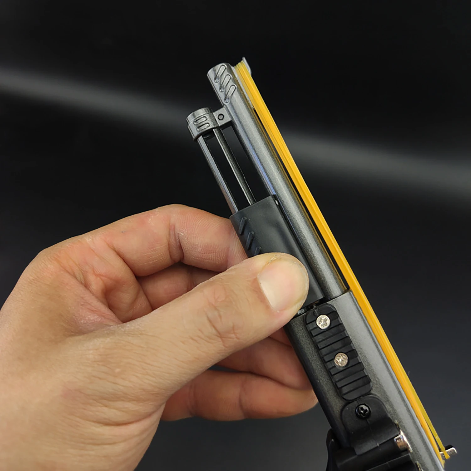 سبيكة المطاط الفرقة بندقية ، رواية لعبة مصغرة نموذج ، 8 جولة ، 20 ألوان الفرقة المطاطية عشوائية المدرجة