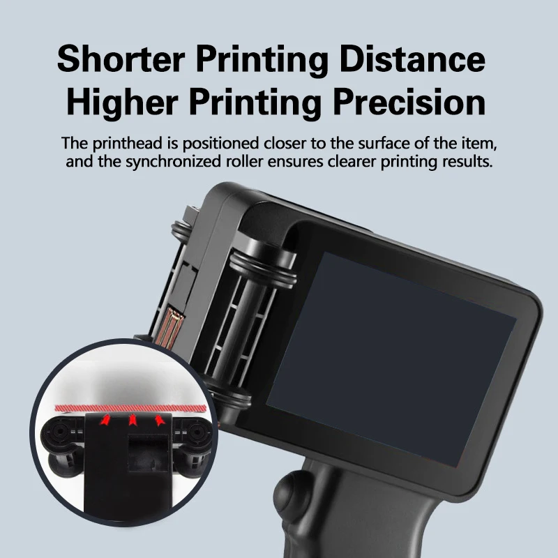 BM-60 Handheld Date Printer Inkjet Machine 12.7mm 0.5 inch Print Height