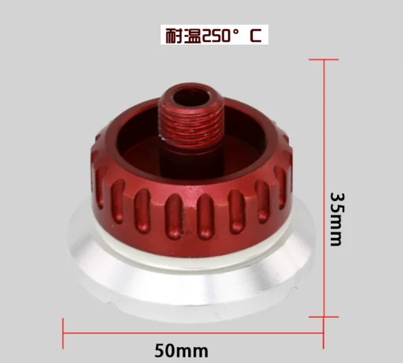 

Vacuum Process, Carbon Fiber Resin Infusion, Self Sealing Metal Vacuum Valve Nozzle, Reusable Vacuum Bag Connector, Red Base