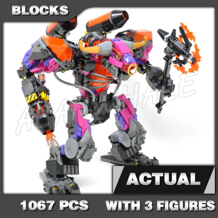 1153개 몽키 키드 레드 손의 갑옷을 입은 인페르노 트럭 자동차 스피디 판다 스토어 60045 블록 장난감 소년 선물 모델과 호환 가능