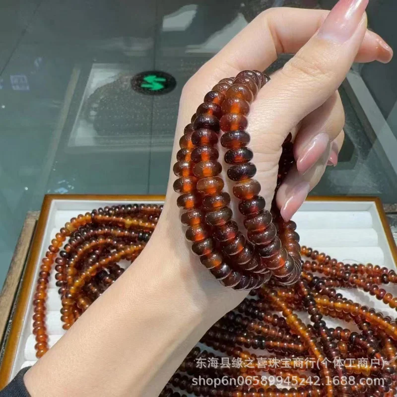 

108 Abacus Necklace Semi-Finished Buddhist Prayer Beads Texture