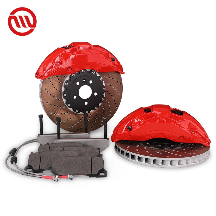 

Big Brake Caliper Upgrade System for Akebono 10 Pot Caliper Steel Disk Kit for Infiniti QX50 Q80 QX56 2008-2023 R20 R21 R22