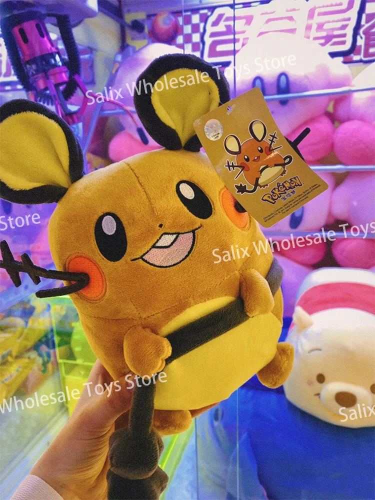 Pokemon Anime Dedenne 25cm Squirtle Pikachu lindo Bulbasaur Peluche de juguete Pokemon muñeca regalo para niños personalizado