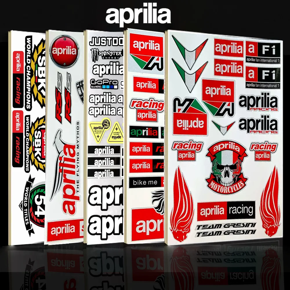 For Aprilia Sticker Motorcycle Accessories Tuono Shiver Pegaso Tuareg GPR SR GT RS RS660 RSV4 RS4 900 750 660 457 200 150 125 50